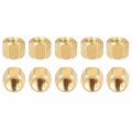 M3x5mm Hex Standoff Spacer Nuts 25 Pack Female Brass Coupling Screws For Electronic Machinery And Equipment 