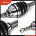 A-premium Cv Axle Shaft Assembly Compatible With Suzuki King Quad 400 2008-2021 Front Right Passenger Side Replace 54901-27h00