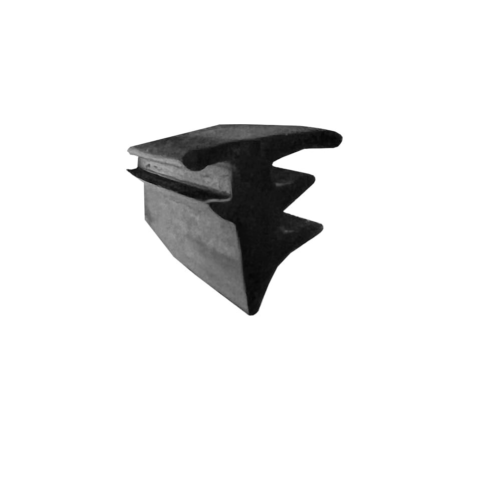 Roll-in Glazing Gasket For Railing Systems And Storefront 3 8 In X 7 16 Black Epdm Rubber Gg119-c