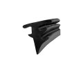 Roll-in Glazing Gasket For Railing Systems And Storefront 3 8 In X 7 16 Black Epdm Rubber Gg119-c 