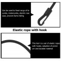 Tehaux 4 Pcs Bungee Cord Tie Down Cargo Strap Camping Belts Fastenings With Clips Hiking Storage Luggage Fixing Strap Plastic
