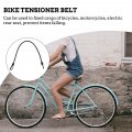Tehaux 4 Pcs Bungee Cord Tie Down Cargo Strap Camping Belts Fastenings With Clips Hiking Storage Luggage Fixing Strap Plastic