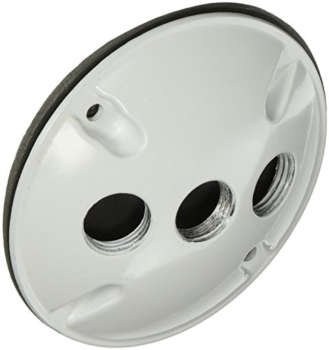 Morris 36832 Round 3-holes Weatherproof Box Cover