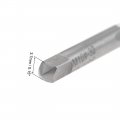 Uxcell Machine Tap 10-32 Unf Thread H2 Class 3 Flutes High Speed Steel Screw Threading Tapping Tool 3pcs