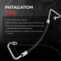 A-premium A C Discharge Line Hose Assembly Compatible With Nissan Rogue 2014-2019 L4 2 5l Compressor To Condenser
