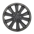 15 In Silver Universal Hubcap Wheel Covers 4 Piece Rim Cover Durable Abs Plastic For Acura Chevrolet Dodge Ford Honda Hyundai