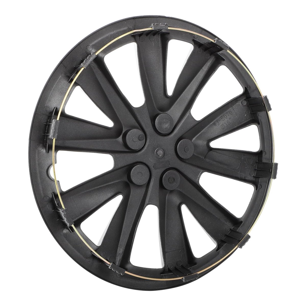 15 In Silver Universal Hubcap Wheel Covers 4 Piece Rim Cover Durable Abs Plastic For Acura Chevrolet Dodge Ford Honda Hyundai