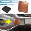 Front Bumper Tow Hook Cover For Nissan Murano 2015 2019 Brown Towing Eye Hole Replacement 622a0 5aa1h 5aa0h 5 31in X 4 72in