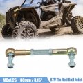 X Autohaux M8 80mm Steering Tie Rod Ball Joint For 50cc 70cc 90cc 110cc 125cc 150cc 200cc 250cc Atv Four Wheeler Quad