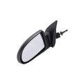 Door Mirror For Hyundai Accent 2007 2008 2009 Hatchback Sedan Driver Side Textured Black Manual Adjust Folding Non Heated 