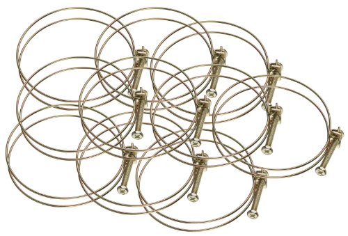 Steelex Wire Hose Clamp 2-1 2-inch 10-pack