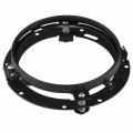 Sunpie Motorcycle 7 Inch Led Headlight Black For H Arley Road King Glide Street And Electra Ultra Limited With 4-1 2 Fog Lights 