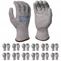 Armor Guys Basetek Protective Work Gloves Pu Palm For Dry Light Oil Grip A A3 Cut Resistant Manufacturing Sheet Metal Handling 