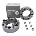 Widetrax 2pc 2 6x139 7 Or 6x5 Wheel Spacers Adapters 14x1 5 Studs Lug Nuts Included Titanium Finish 6061 T6 Billet Aluminum 1