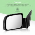 Compatible Fit For Towing Mirrors 1988-1999 Chevy Blazer Suburban Tahoe Gmc Jimmy Yukon Pickup Truck Power Adjusted Driver