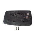 Mirror Glass Replacement Pair For Ram 2500 2011 To 2022 Driver And Passenger Side Non Towing Heated Without Turn Signal Or 