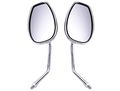 2x Motorcycle Side Mirror Motorbike Rear View Left Right Mirrors Fit For Szuki Vs750 Vs800 Vz800 Vs1400