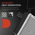 A-premium Engine Coolant Radiator Assembly Compatible With Toyota Rav4 2016-2018 Lexus Nx300h 2015-2017 2 5l Replace G901078010