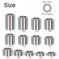 Uxcell 13pcs Axle Reducer Spacer Set 1-1 8 Wheel For 3 4 Reducing Bushing Arbor Adapters Motorcycle Bench Grinding Wheels Cnc