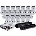 Wheel Lug Nuts 1 2 -20 Thread Closed End Lugs For 1991-2014d Explorer 2001-2010 For Ford Sport Tral Lug Nuts 1 2 -20 Thread 
