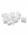 Uxcell 10pcs 9x8 5mm Hole Plastic Rivets Retainer Clips Fasteners For Car