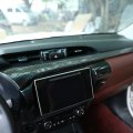Soft Carbon Fiber 3d Sticker Inner Look Central Console Dashboard Panel Cover Trim Stickers Fit For Hilux 2015 2016 2017 2018
