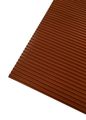 Herco 3 X 4 All Purpose Round Rib Vinyl Mat Terra Cotta 