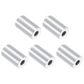 5pcs Aluminum Spacers 3 4 Od X 5 16 Id 1-5 L Screw Standoff Brushed Finish Unthreaded Metal Round Spacer Bushing For M8 Bolts 
