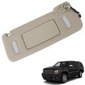 Passenger Sun Visor Mirror Gray Right Replacement For 2007-2014 Silverado Tahoe Yukon Suburban Escalade 22850310 