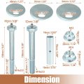 X Autohaux 1 Set Alignment Camber Caster Castor Adjusting Bolt Kit For Toyota Tacoma 4runner Fj Cruiser Lexus Gx470