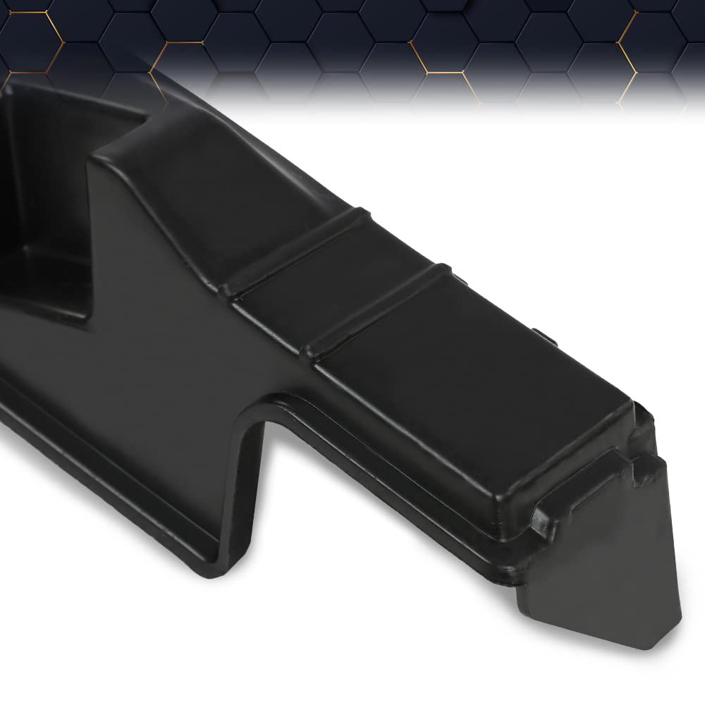Front Bumper Bracket For 2011 2012 2013 2014 2015 Hyundai Sonata 2 Pcs Left And Right Side Support Black Abs Plastic