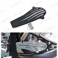 Smt Moto- Black Iron Plate Drive Shaft Cover For Yamaha V-star 650 1100 Classic Custom 120mm