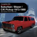 Chrome Billet Grille Stainless Steel Forhevy Blazer Suburban C K Piup 1973-1980 Fit Gmc C K