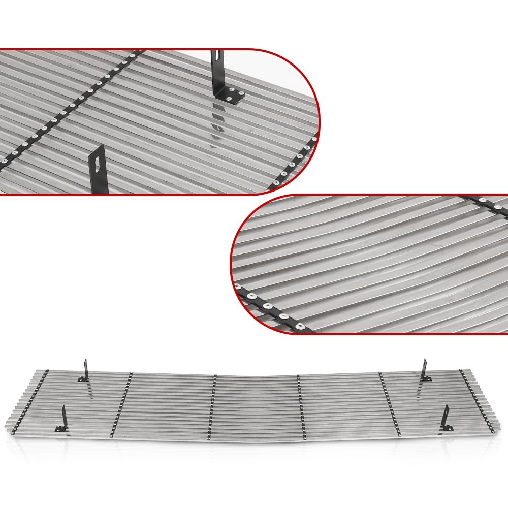 Chrome Billet Grille Stainless Steel Forhevy Blazer Suburban C K Piup 1973-1980 Fit Gmc C K