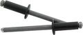 3 16 Small Head Aluminum Steel Mandrel Pop Rivets 250ct Black 