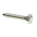 Prime-line Lag Screw Bolt Hex Head 1 4 In X 1-1 2 Grade 18-8 Stainless Steel Pack Of 25
