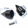 Httmt Motorcycle Spike Bar Ends End Caps Compatible With Kawasak Ninja Ex 500 650r 2006 2011