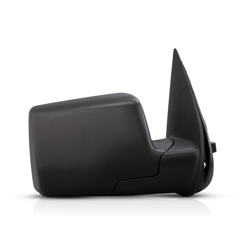 Passenger Side Door Mirror For Ford Explorer Sport Trac 2007 2010 Power Heated Textured Black Manual Folding With Puddle Light