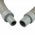 Uxcell Hanging Air Conditioner Plastic Drain Hose 60cm Long Gray