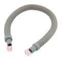 Uxcell Hanging Air Conditioner Plastic Drain Hose 60cm Long Gray