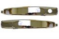 Pt Auto Warehouse Gm-3003m-fpk Outer Exterior Outside Door Handle Chrome Without Keyhole Front Right Front Left Right Pair 