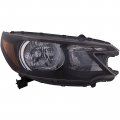 Headlightsdepot Halogen Headlight For Honda Cr-v 2012-2014 Includes Right Passenger Side Headlamp 