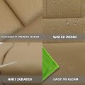 Ecotric Bottom Seat Cover Lh Rh 2pc Compatible With 1996 1997 1998 1999 2000 2001 2002 Toyota 4runner Driver Side Passenger