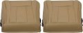 Ecotric Bottom Seat Cover Lh Rh 2pc Compatible With 1996 1997 1998 1999 2000 2001 2002 Toyota 4runner Driver Side Passenger