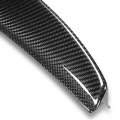 V-style Rear Car Trunk Lid Spoiler Compatible With Lexus Gs430 Gs300 Gs450h Gs460 2006-2011 Glossy Black Carbon Fiber