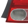 Wflnhb Right Side Tail Light Assembly Replacement For Honda Civic Sedan 2006-2008 Passenger Rear Brake Lamp 33501snaa02