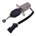 Solarhome 12v Fuel Shutoff Solenoid 3935649-fp For 94-98 Dodge Ram Engine 5 9l Cummins 4b 6b 6c 3 Mounting Flange