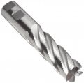 Melin Tool Ccfp-l Cobalt Steel Square Nose End Mill Weldon Shank Uncoated Bright Finish Roughing Cut 30 Deg Helix 4 Flutes 2 