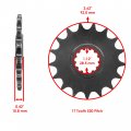 Caltric Red O-ring Drive Chain And Sprocket Kit For Yamaha R1 Yzf-r1 2004-2008