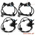 A-premium Abs Wheel Speed Sensor Compatible With Chevrolet Gmc Cadillac Models Tahoe Suburban 1500 Avalanche 2500 Yukon Xl